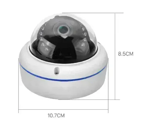 Venkovní IP kamera DOME QHD (2K) 4.0Mpx H.265 RJ-45 ONVIF PoE 802.3af AUDIO