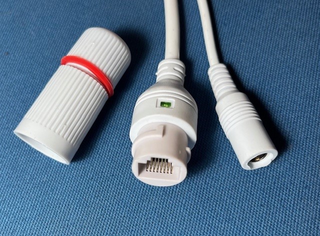 Bezpečnostní Venkovní IP kamera QHD (2K) 4.0Mpx RJ-45 ONVIF BÍLÁ
